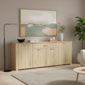 Μπουφές Kinley pakoworld sonoma 210x40x82εκ