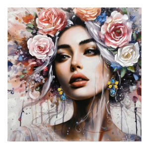 Πίνακας σε καμβά Prima Ι Inart 100x3x100εκ