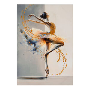 Πίνακας σε καμβά Dancito 3D Inart 70x2.5x100εκ