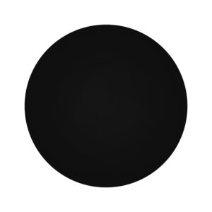 Επιφάνεια τραπεζιού Senlo pakoworld τ.Werzalit μαύρο Φ60εκ