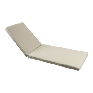 Μαξιλάρι Vertian pakoworld textilene σε μπεζ απόχρωση 58x194x7εκ