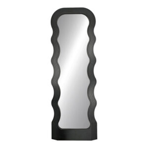 Καθρέπτης Spejo pakoworld μαύρο PP 50x2.8x147.5εκ