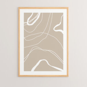 Πίνακας Grito pakoworld με ψηφιακή εκτύπωση και πλαίσιο 33x1.5x48εκ