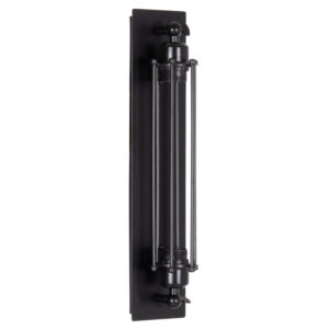 ΑΠΛΙΚΑ ΤΟΙΧΟΥ 2ΦΩΤΗ BEACON HM4463 ΜΕΤΑΛΛΟ ΣΕ ΜΑΥΡΟ 10x10x47Υεκ.