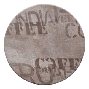 ΕΠΙΦΑΝΕΙΑ ΤΡΑΠΕΖΙΟΥ 710 WERZALIT Φ70  ΣΕ COFFEE BROWN ΧΡΩΜΑ HM5228.06