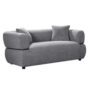 ΚΑΝΑΠΕΣ 2-ΘΕΣΙΟΣ ARCTIS HM3328.01 ΓΚΡΙ ΥΦΑΣΜΑ 169x88x88Υεκ.