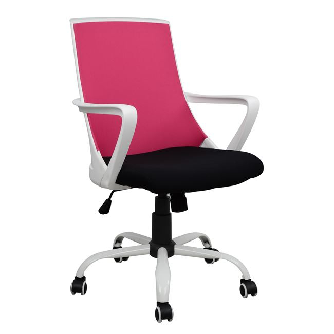 karekla-grafeioy-hm105305-roz-mesh-podi