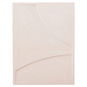 ΠΙΝΑΚΑΣ ΟΡΘΟΓΩΝΙΟΣ ΣΕΙΡΑ SANTORINI HM4509 MDF ΥΠΟΛΕΥΚΟ ΧΡΩΜΑ 60x4(πάχος)x80Υεκ.