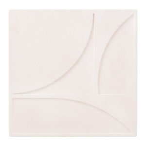ΠΙΝΑΚΑΣ ΤΕΤΡΑΓΩΝΟΣ ΣΕΙΡΑ SANTORINI HM4508 MDF ΣΕ ΥΠΟΛΕΥΚΟ ΧΡΩΜΑ 80x4(πάχος)x80Υεκ.