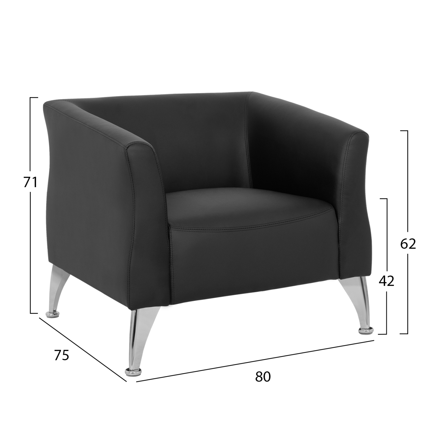 polythrona-fb9312211-me-mayro-pu-80x75x7-1