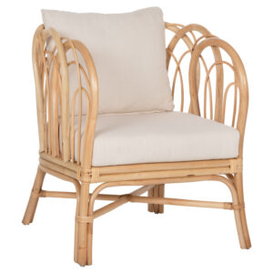 ΠΟΛΥΘΡΟΝΑ ESTOR HM9817 RATTAN ΣΕ ΦΥΣΙΚΟ-ΛΕΥΚΟ ΜΑΞΙΛΑΡΙ--Β'ΔΙΑΛΟΓΗΣ 78x75x92Υ εκ.