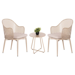 ΣΕΤ LOUNGE 3TMX ΕΞ.ΧΩΡΟΥ OREGO HM21107.03 ΑΛΟΥΜΙΝΙΟ & ΜΕΤΑΛΛΟ ΣΕ ΚΑΠΟΥΤΣΙΝΟ