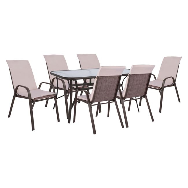set-trapezarias-7tmch-karekles-me-maxila