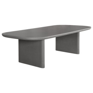 ΤΡΑΠΕΖΙ ΤΡΑΠΕΖΑΡΙΑΣ FIBER CEMENT AZAMI HM6600.01 ΓΚΡΙ 240x100x75Υεκ.
