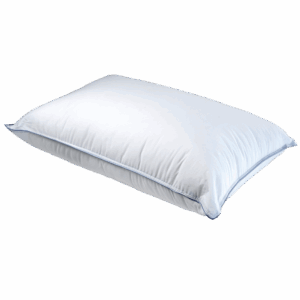 271 Μαξιλάρι Percale 100% Cotton Down Proof Δίγαζο Piping 50 Χ 70 cm